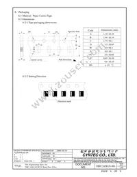 TBF-1608-245-R1N Datasheet Page 6