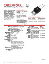 TBH25P2K70J Datasheet Cover