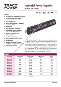 TBL 150-112 Datasheet Cover