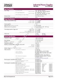 TBL 150-112 Datasheet Page 2