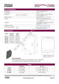 TBL 150-112 Datasheet Page 3