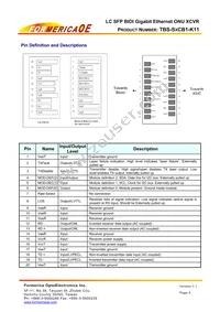 TBS-S2CB1-K11 Datasheet Page 4