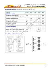 TBS-S2CK1-F11 Datasheet Page 4