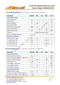 TBS-S2CK1-G11 Datasheet Page 3