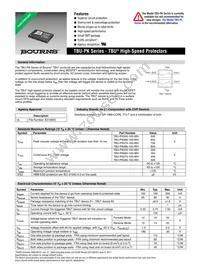 TBU-PK075-100-WH Datasheet Cover