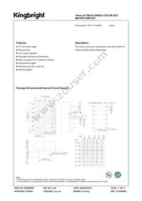 TC07-11CGKWA Datasheet Cover