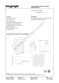 TC07-11SYKWA Datasheet Cover