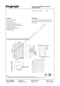 TC07-11YWA Datasheet Cover