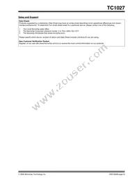 TC1027CEOR Datasheet Page 15