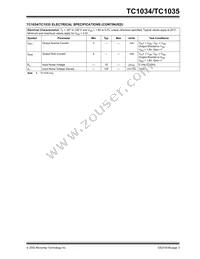 TC1035ECHTR Datasheet Page 3