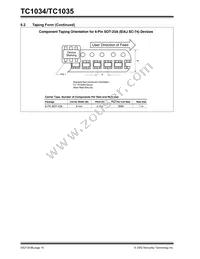 TC1035ECHTR Datasheet Page 10