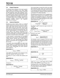TC110503ECTTR Datasheet Page 6