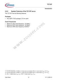 TC1167128F133HLADFXUMA1 Datasheet Page 19