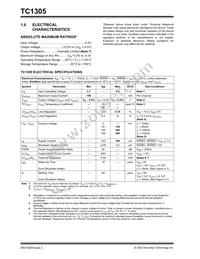 TC1305R-DVUNTR Datasheet Page 2