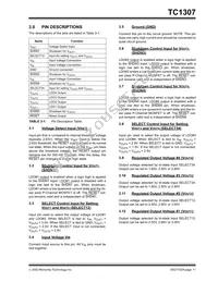 TC1307R-XYVQRTR Datasheet Page 11