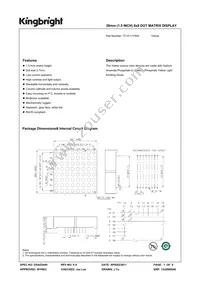 TC15-11YWA Datasheet Cover