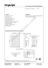 TC20-11CGKWA Datasheet Cover