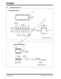 TC3401VPE Datasheet Page 12