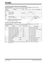 TC3402VQRTR Datasheet Page 4