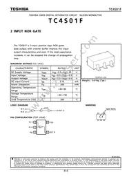 TC4S01F(T5L Datasheet Cover