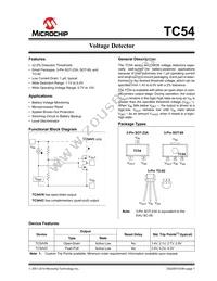 TC54VN6002EZB713 Datasheet Cover