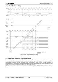 TC58CVG0S3HQAIE Datasheet Page 19