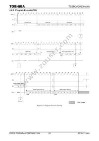 TC58CVG0S3HQAIE Datasheet Page 21