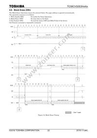 TC58CVG0S3HQAIE Datasheet Page 23