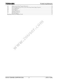 TC58CVG2S0HQAIE Datasheet Page 3
