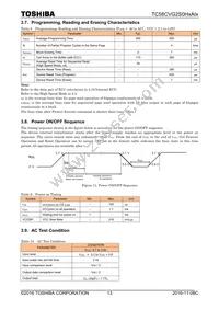 TC58CVG2S0HQAIE Datasheet Page 14