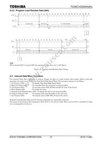 TC58CVG2S0HQAIE Datasheet Page 22