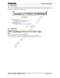 TC58CYG0S3HQAIE Datasheet Page 9