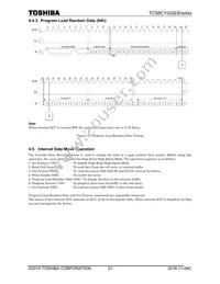 TC58CYG0S3HQAIE Datasheet Page 22