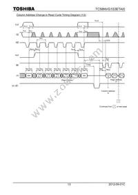 TC58NVG1S3ETAI0 Datasheet Page 13