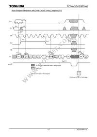 TC58NVG1S3ETAI0 Datasheet Page 17