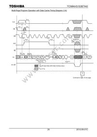 TC58NVG1S3ETAI0 Datasheet Page 20