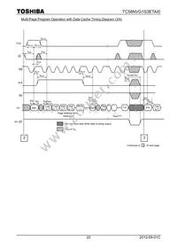 TC58NVG1S3ETAI0 Datasheet Page 22