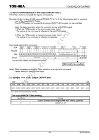 TC62D722FG Datasheet Page 10