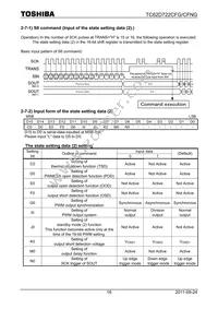 TC62D722FG Datasheet Page 16