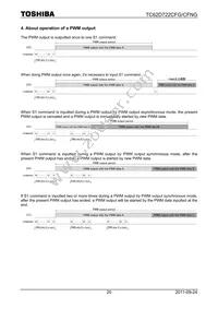 TC62D722FG Datasheet Page 20