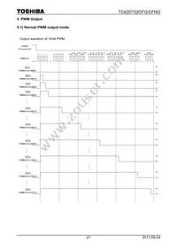 TC62D722FG Datasheet Page 21