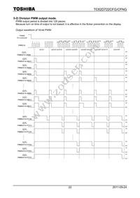 TC62D722FG Datasheet Page 22