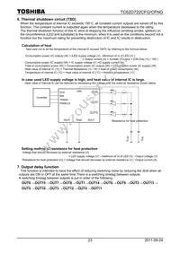 TC62D722FG Datasheet Page 23