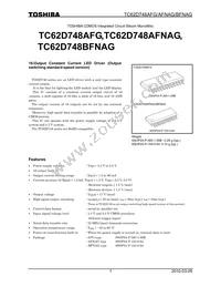 TC62D748AFG Datasheet Cover