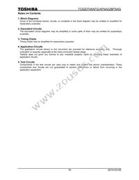 TC62D748AFG Datasheet Page 16