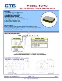 TC70L6A32K7680 Datasheet Cover