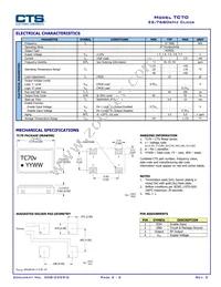 TC70L6A32K7680 Datasheet Page 2