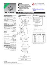 TC73X-1-502E Datasheet Cover