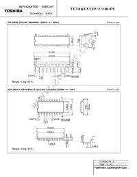 TC74AC573FW-ELP Datasheet Page 5