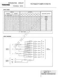 TC74ACT138P(F) Datasheet Page 2